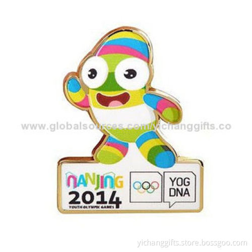 Custom Lapel Pin Supplier, with Soft Enamel or Enamel (Epoxy is Optional), Various Plating Finished